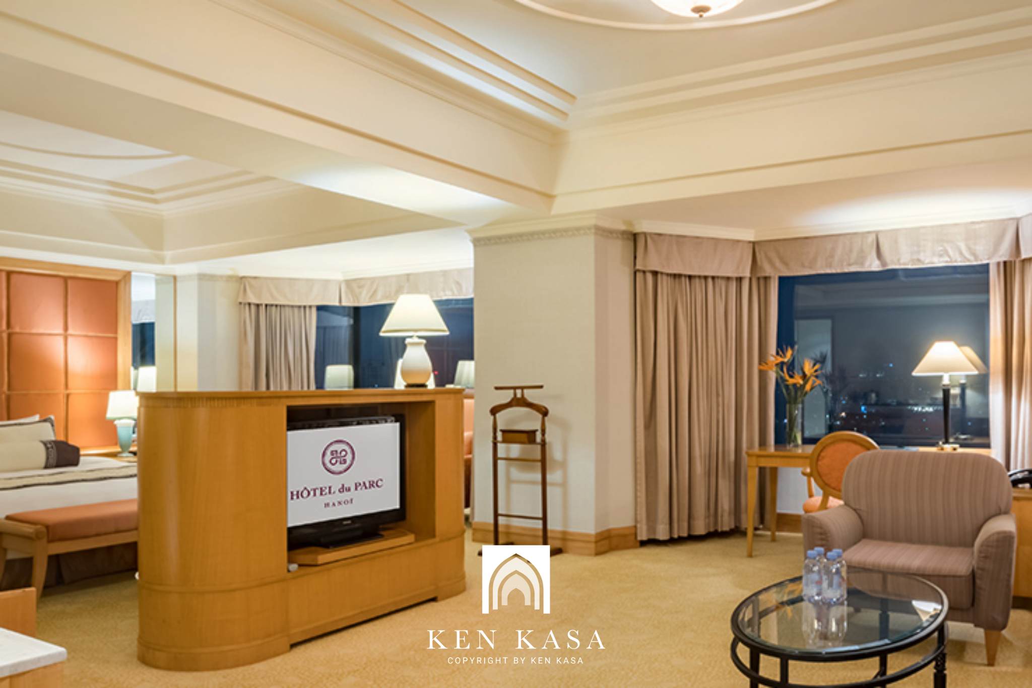 Nội thất ph&ograve;ng suite đảm bảo t&iacute;nh thẩm mỹ 